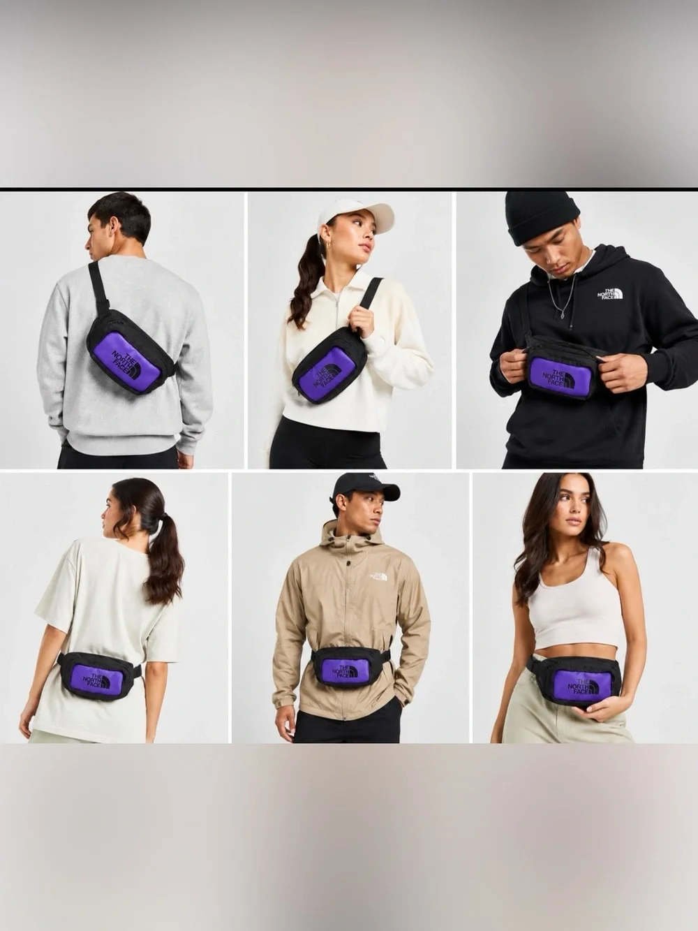 The North Face Explore hip pack peak purple/black‎ Unisex
